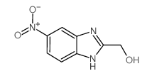 5-硝基-1H-苯并咪唑-2-甲醇结构式