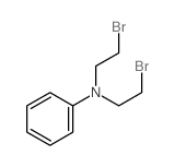 Benzenamine,N,N-bis(2-bromoethyl)- Structure
