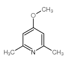 4-methoxy-2,6-dimethylpyridine Structure