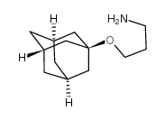 1-Propanamine,3-(tricyclo[3.3.1.13,7]dec-1-yloxy)- Structure
