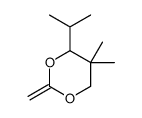 1,3-Dioxane,5,5-dimethyl-2-methylene-4-(1-methylethyl)-(9CI)结构式