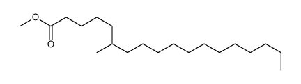 6-Methyloctadecanoic acid methyl ester结构式
