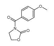 3-(4-Methoxybenzoyl)-2-oxazolidinone Structure
