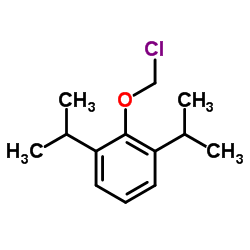 2-(Chloromethoxy)-1,3-diisopropylbenzene结构式