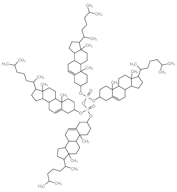 Cholesterol,pyrophosphate (4:1) (8CI) structure