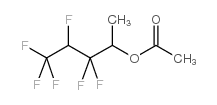 3,3,4,5,5,5-六氟-2-戊醇乙酸酯结构式