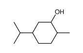 5-isopropyl-2-methylcyclohexanol结构式