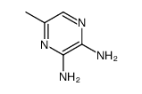 5-甲基吡嗪-2,3-二胺结构式