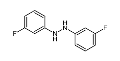 3,3'-difluorohydrazobenzene Structure