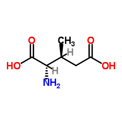 (2s,3s)-3-Methylglutamic acid Structure