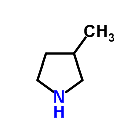3-甲基吡咯烷结构式