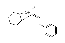 (1R,2S)-N-benzyl-2-hydroxycyclohexane-1-carboxamide结构式