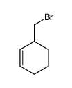 3-(bromomethyl)cyclohexene结构式