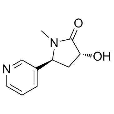 Hydroxycotinine structure
