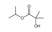 Propanoic acid, 2-hydroxy-2-Methyl-, 1-Methylethyl ester结构式