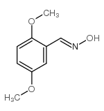 2,5-dimethoxybenzaldehyde oxime Structure