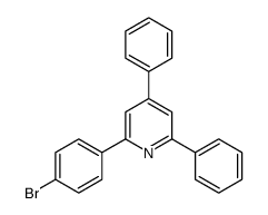 2-(4-溴苯基)-4,6-二苯基吡啶结构式