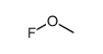 methyl hypofluorite Structure