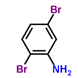 2,5-二溴苯胺结构式