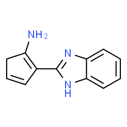 1,3-Cyclopentadien-1-amine,2-(1H-benzimidazol-2-yl)-(9CI) Structure