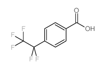 4-(1,1,2,2,2-五氟乙基)苯甲酸结构式