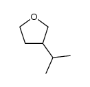 3-isopropyl-tetrahydro-furan结构式
