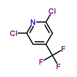2,6-Dichloro-4-trifluoromethylpyridine structure