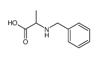 2-N-benzylaminopropionic acid Structure