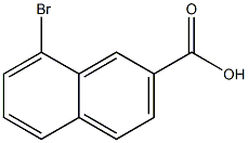 8-BroMo-2-naphthoic acid Structure
