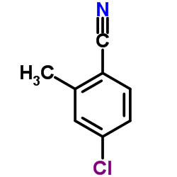 2-甲基-4-氯苯腈结构式