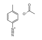 4-methylbenzenediazonium,acetate Structure