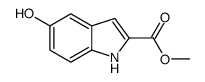 5-羟基-1H-吲哚-2-羧酸甲酯结构式