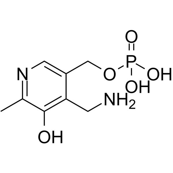 吡哆胺5 '磷酸盐结构式