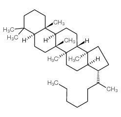 17alpha(h),21beta(h)-22rs-pentakishomohopane Structure