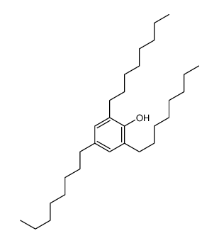 2,4,6-trioctylphenol Structure