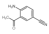 Benzonitrile, 3-acetyl-4-amino- (9CI) Structure