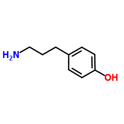 4-(3-氨基丙基)苯酚结构式
