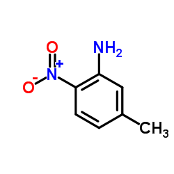 5-甲基-2-硝基苯胺结构式