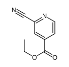 Ethyl 2-cyanopyridine-4-carboxylate Structure