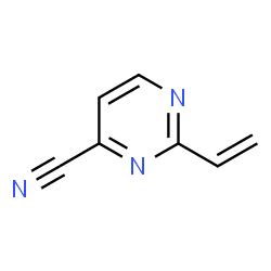 4-Pyrimidinecarbonitrile, 2-ethenyl- (9CI)结构式
