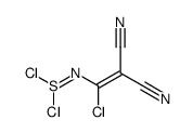 (1-chloro-2,2-dicyanovinyl)sulfurimidous dichloride结构式