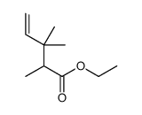 ethyl 2,3,3-trimethylpent-4-enoate结构式