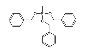 methyltris(phenylmethoxy)silane结构式