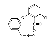 2-(2-azidophenyl)sulfonyl-1,3-dichlorobenzene结构式