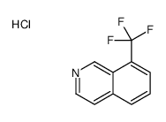 8-(trifluoromethyl)isoquinoline,hydrochloride Structure