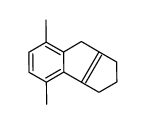5,8-dimethyl-1,2,3,4-tetrahydrocyclopenta[a]indene结构式