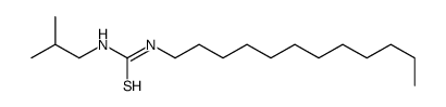 1-dodecyl-3-(2-methylpropyl)thiourea Structure