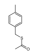 S-[(4-methylphenyl)methyl] ethanethioate结构式