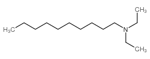 1-Decanamine,N,N-diethyl-结构式