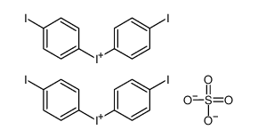 bis(4-iodophenyl)iodanium,sulfate结构式